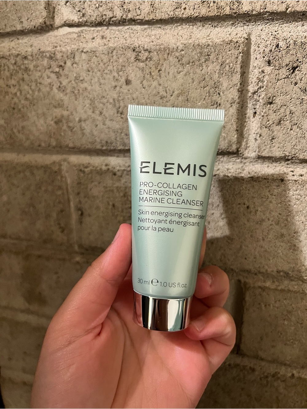 ELEMIS Pro-Collagen Energising Marine Cleanser - Pale Mint Green with Silver Cap